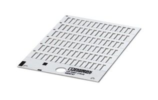 PHOENIX CONTACT 0828767 Wire Marker, Thermal Transfer, Blank (No Legend), White, 15mm x 4mm, 50 mm