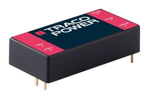 TRACO POWER TRI 20-4815 Isolated Through Hole DC/DC Converter, ITE, DIP, 2:1, 20 W, 1 Output, 24 V