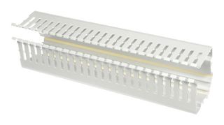 PANDUIT CWD4LG6 Trunking, 115.7 mm (H) x 135.3 mm (W) x 1.83 m (L), Grey, PVC, PanelMax Series
