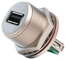 MULTICOMP PRO MP002426 USB Adapter, USB Type A Receptacle, USB Type A Receptacle, USB 2.0, IP68