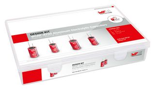 WURTH ELEKTRONIK 860021 Capacitor Kit, 4.7µF to 5600µF, WCAP-ATG5 Series Aluminium Electrolytic Capacitors