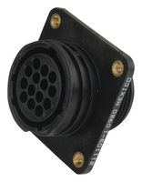 TE CONNECTIVITY - AMP 211102-1 Circular Connector, Circular Power Connector, CPC, Cable Mount Receptacle, 4 Contacts