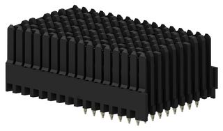 TE CONNECTIVITY 1410965-1 Connector, MULTIGIG RT, 80 Contacts, 1.8 mm, Receptacle, Press Fit, 9 Rows