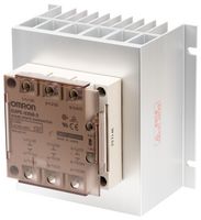 OMRON INDUSTRIAL AUTOMATION G3PE-535B-3 12-24VDC Solid State Relay, 3PST-NO, 35 A, 30 VDC, DIN Rail/Panel, Screw, Zero Crossing