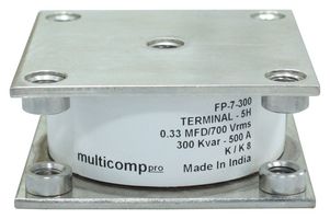 MULTICOMP PRO MP004094 Power Film Capacitor, Metallized PP, 2.6 µF, ± 10%, Induction Heating, Resonant Power Supplies
