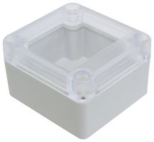 MULTICOMP PRO MP004852 Plastic Enclosure, w/o Bottom Flange, Multipurpose, Polycarbonate, 40 mm, 60 mm, 65 mm, IP65