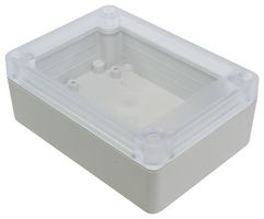 MULTICOMP PRO MP004857 Plastic Enclosure, w/o Bottom Flange, Multipurpose, Polycarbonate, 40 mm, 75 mm, 105 mm, IP65
