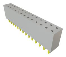 SAMTEC SSW-114-01-G-D PCB Receptacle, Board-to-Board, 2.54 mm, 2 Rows, 28 Contacts, Through Hole Mount