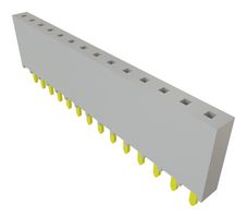 SAMTEC SSW-114-01-G-S PCB Receptacle, Board-to-Board, 2.54 mm, 1 Rows, 14 Contacts, Through Hole Mount