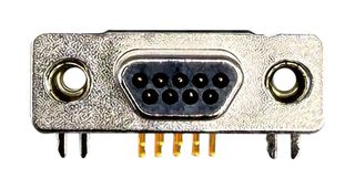 NORCOMP 581-M09-113L462 D Sub Connector, Micro D, Plug, 581 M Series, 9 Contacts, Solder