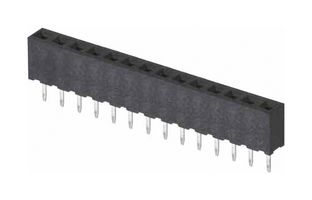 HARWIN M22-7131442 PCB Receptacle, Board-to-Board, 2 mm, 1 Rows, 14 Contacts, Through Hole Mount, M22