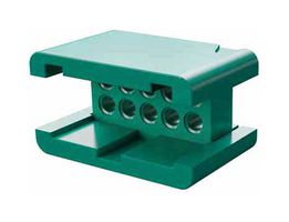 HARWIN G125-3041096L0 Connector Housing, Black / Green, G125, Plug, 10 Ways, 1.25 mm, G125 Series Contacts