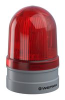 WERMA 26112060 Beacon, EVS/Flash/TwinFlash, Red, Push-In, 85 mm x 130 mm