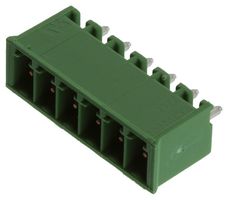 TE CONNECTIVITY - BUCHANAN 284514-6 Terminal Block, Header, 3.5 mm, 6 Ways, 11 A, 300 V, Through Hole Vertical