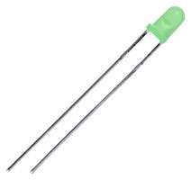 MULTICOMP PRO MP008526 LED, Kelly Green, Through Hole, T-1 (3mm), 20 mA, 2 V, 571 nm