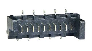 MULTICOMP PRO MP008702 IDC Connector, Board In Connector, 1.27 mm, 1 Row, 10 Contacts, Cable Mount, Surface Mount