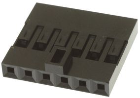 AMPHENOL COMMUNICATIONS SOLUTIONS 78211-006LF Connector Housing, FCI Mini-PV 78211, Receptacle, 6 Ways, 2.54 mm