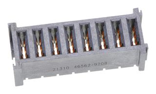 MOLEX 46562-9208 Rectangular Power Connector, 8 Contacts, EXTreme Ten60Power 46562 Series, PCB Mount, Press Fit