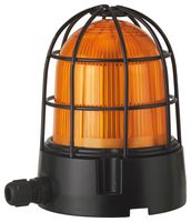 WERMA 83935268 Beacon, Xenon, Yellow, Double Flash, 230 VAC, 153 mm x 189 mm, IP66/67