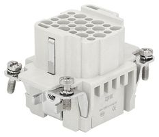 MULTICOMP PRO MP009548 Heavy Duty Connector, Ultra High Density, MP-HDD INSERTS, Insert, 24+PE Contacts, 6B, Receptacle
