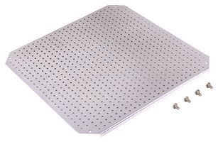 FIBOX MPMP ARCA 3030 Plate, Multiperforated, Mounting, Galvanised Steel