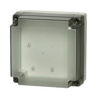 FIBOX PC 125/35 LT ENCLOSURE Plastic Enclosure, Multipurpose, Polycarbonate, 130 mm, 130 mm, 35 mm, IP66, IP67