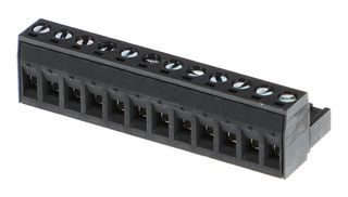 MOLEX 39530-0012 Pluggable Terminal Block, 5.08 mm, 12 Ways, 26 AWG, 12 AWG, 3.31 mm², Screw