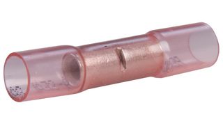 MOLEX 19164-0079 Butt Splice, Red, Perma-Seal 19164 Series, 8 AWG, NiAc