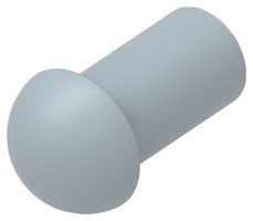 ENTRELEC - TE CONNECTIVITY 1SNG610005R0000 Blanking Plug, Size 9, Grey, Nylon 6 (Polyamide 6), 9.2 mm