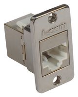 L-COM ECF504-SC5E-MINI In-Line Adapter, Cat5e, Adaptor, In-Line, RJ45, RJ45