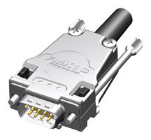 MOLEX / FCT 173114-0310 D Sub Connector, Standard, Plug, 173114 Series, 9 Contacts, DE, Solder Cup