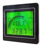 TRUMETER APM-MAX-M21-PU-4B Panel Meter, Current/Frequency/Power/Voltage/PF, 4 Digits and Graph, 240 V, Positive LCD, TCP/IP/RTU