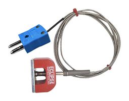 LABFACILITY H/MAGNET-K-1.5M-SP-J (9KG PULL) Thermocouple, Horseshoe, K, Stainless Steel, 4.92 ft, 1.5 m