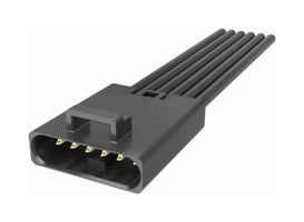 AMPHENOL COMMUNICATIONS SOLUTIONS FLHA6P008A0 Cable Assembly, BrightConnX, Wire to Board Receptacle to Free End, 6 Ways, 2.5 mm, 1 Row, 1 m