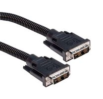 L-COM CTLDVISPL-15 Audio / Video Cable Assembly, DVI-D (Single Link) Plug, DVI-D (Single Link) Plug, 15 ft, 4.6 m