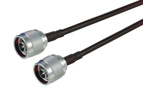 L-COM CA-NMNME004 RF / Coaxial Cable Assembly, 4 ft, 1.22 m, CA-200, N-Type Plug, N-Type Plug, 50 ohm