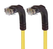L-COM TRD815RA3Y-30 Ethernet Cable, Cat5e, 90° RJ45 Plug to 90° RJ45 Plug, UTP (Unshielded Twisted Pair), Yellow
