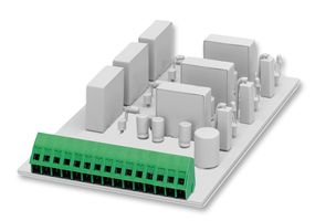 PHOENIX CONTACT 1733619 Wire-To-Board Terminal Block, 5.08 mm, 6 Ways, 26 AWG, 14 AWG, 2.5 mm², Screw