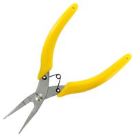 MULTICOMP PRO MP012515 Pliers, Hobby, Half Round, Smooth Jaw, Comfortable Insulated Grips, Stainless Steel, 145 mm L