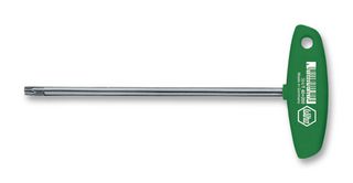 T Handle Driver TORX T10 Chrome Vanadium Steel Blade ChromTop Tip 126 mm