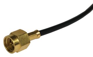 HUBER+SUHNER 11_SMA-50-2-116/111_NE RF / Coaxial Connector, SMA Coaxial, Straight Plug, Solder, Crimp, 50 ohm