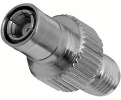 AMPHENOL RF 242145 RF / Coaxial Adapter, SMA, Jack, SMB, Plug, Straight Adapter, 50 ohm