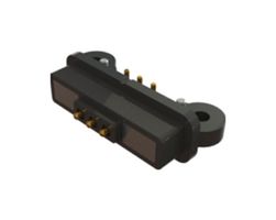 EDAC 685F0321351124E Magnetic Connector, 3 Contacts, Plug, Right Angle, 2 mm, 2 A, Black