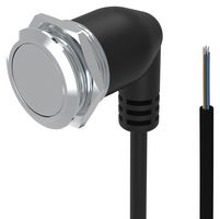 EAO 82-665C.2000 Vandal Resistant Switch, 82 Series, 22 mm, SPDT, Maintained, Round Flat Flush, Natural