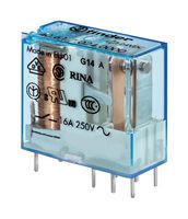 FINDER 40.61.7.012.4000 Power Relay, Miniature, SPDT, 12 VDC, 16 A, 40 Series, Socket, DC Sensitive