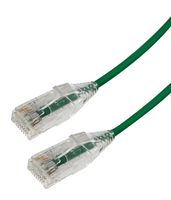 VIDEK 2994-10G Ethernet Cable, LSZH, Cat6, RJ45 Plug to RJ45 Plug, UTP (Unshielded Twisted Pair), Green, 10 m
