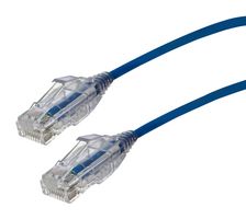 VIDEK 2994-15B Ethernet Cable, LSZH, Cat6, RJ45 Plug to RJ45 Plug, UTP (Unshielded Twisted Pair), Blue, 15 m