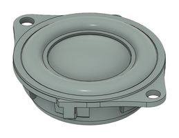 PUI AUDIO AS04004MR-F-WP-R Speaker, 20kHz to 160Hz, 4 ohm, 80dB, 5W, Round, Bare Mount