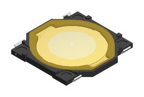 MULTICOMP PRO MPT3BL-05-Q-T/R Tactile Switch, SPST-NO, Top Actuated, Surface Mount, Round Button, 235 gf, 50mA at 12VDC