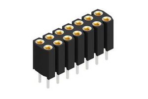 FISCHER ELEKTRONIK BL 6 14 PCB Receptacle, Board-to-Board, 2.54 mm, 2 Rows, 14 Contacts, Through Hole Straight, BL 6 Series